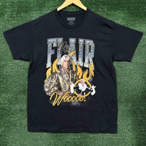 WWE Legend Ric Flair Woooo T-Shirt Size Large - Picture 1 of 4